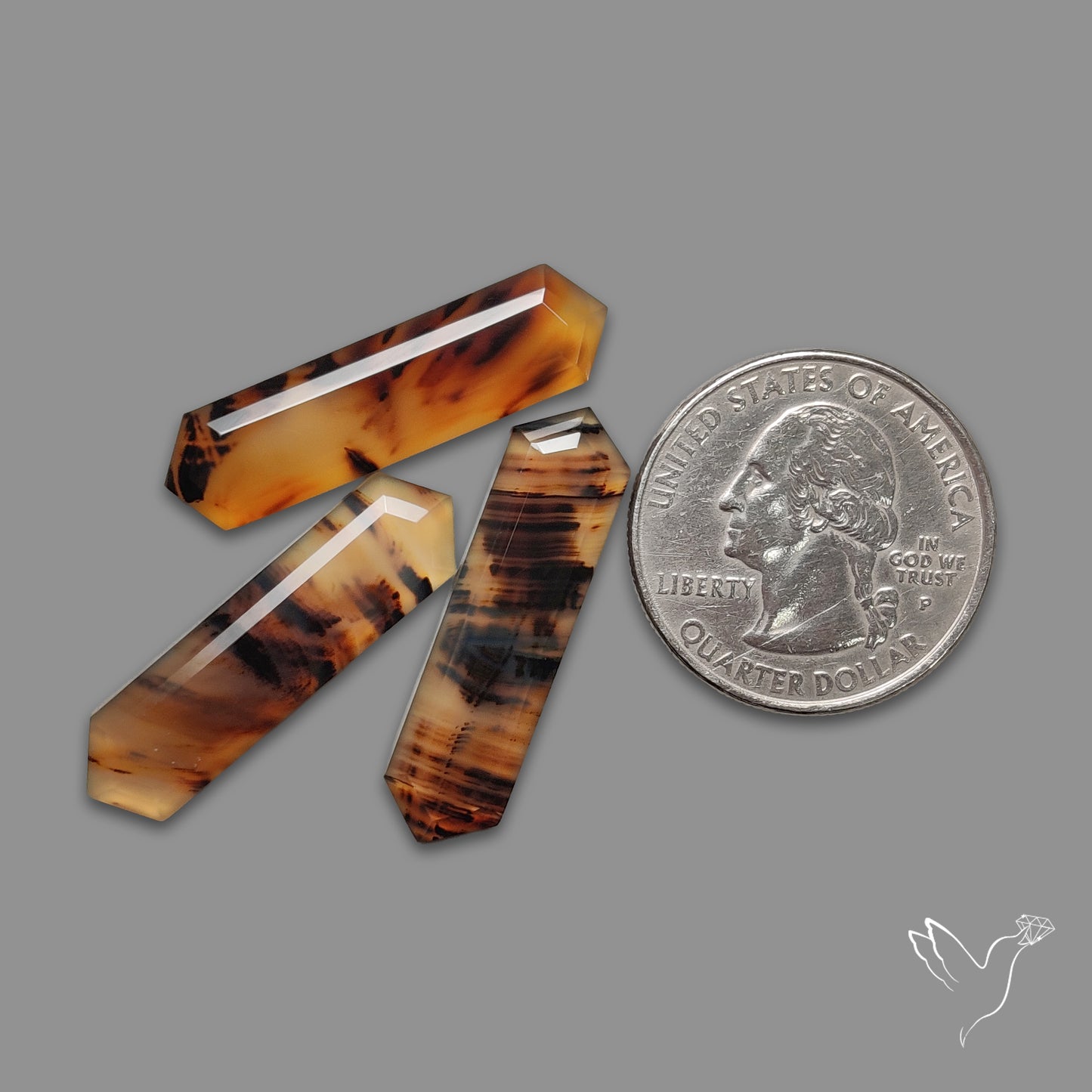 Step Cut Montana Agate Lot