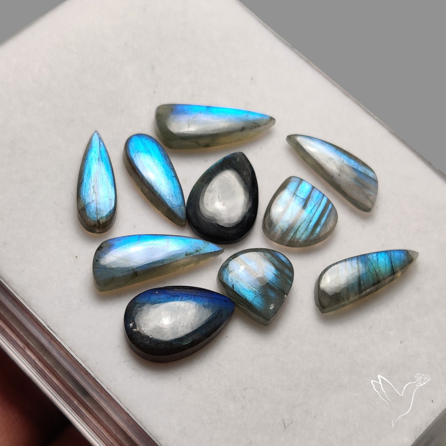 Blue Labradorite Pairs Lot
