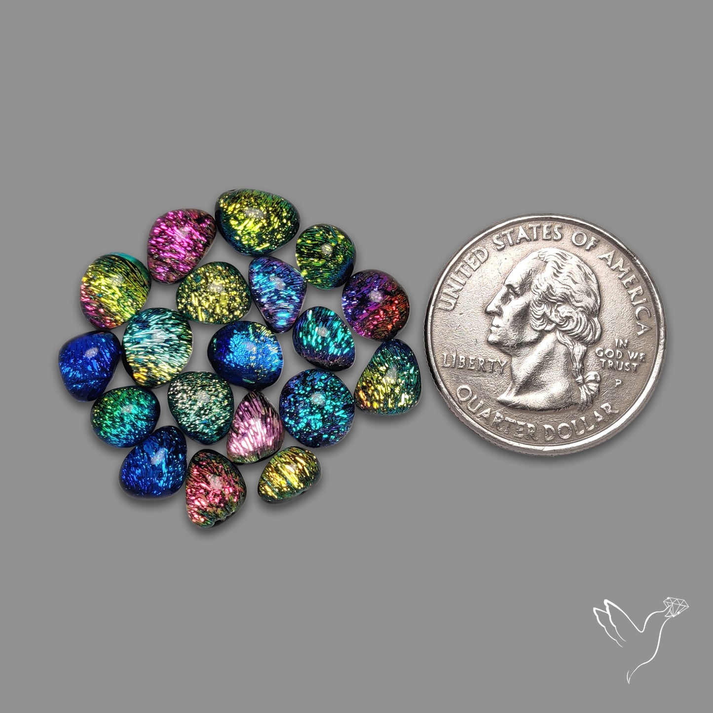 Dichroic Glass Lot