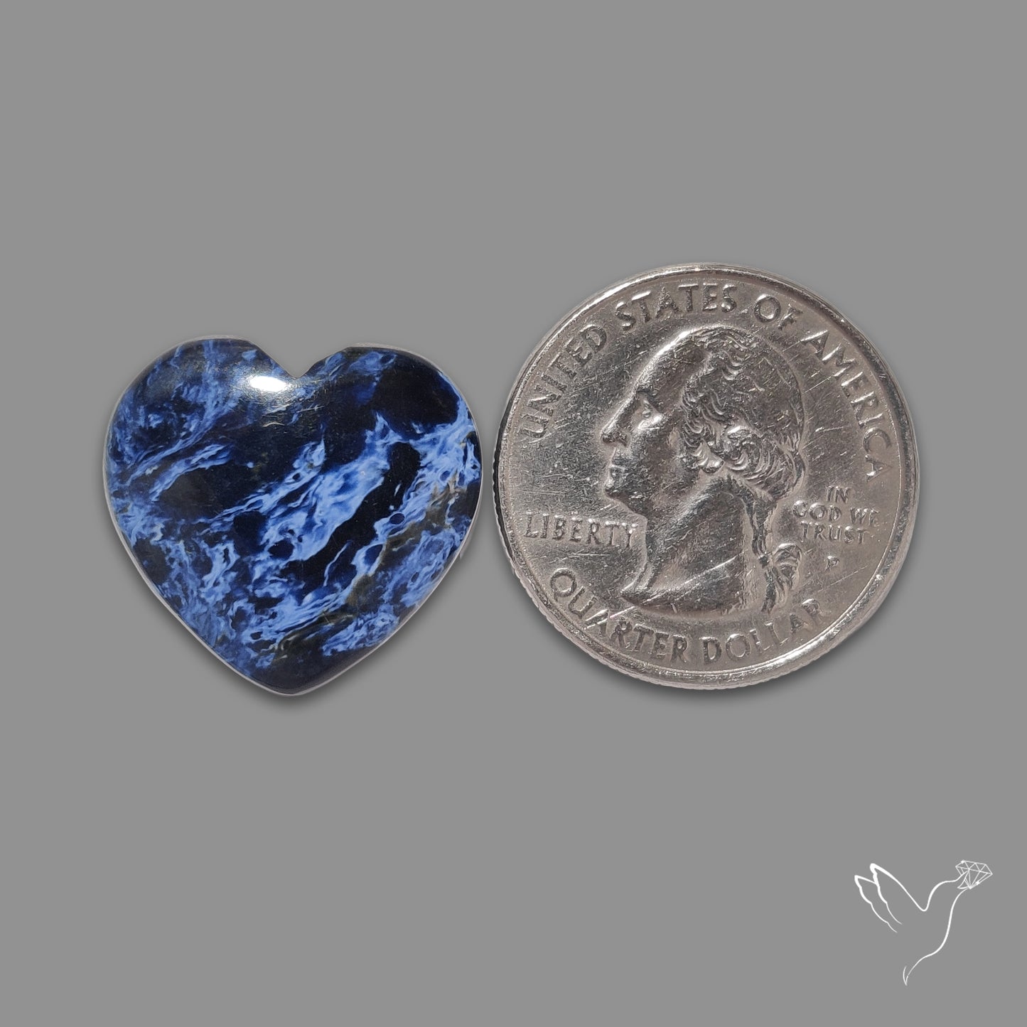 Pietersite Heart Cabochon