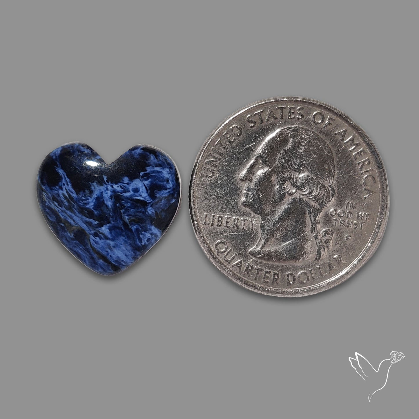 Pietersite Heart Cabochon