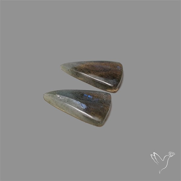 Blue Labradorite Pair