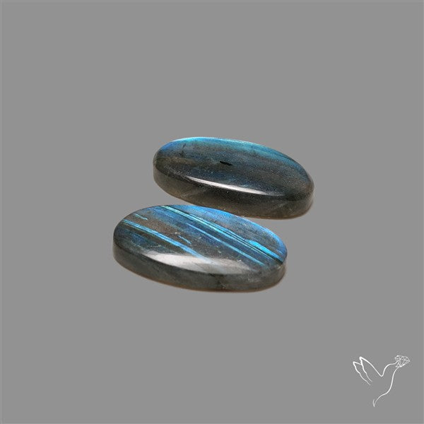 Blue Labradorite Pair