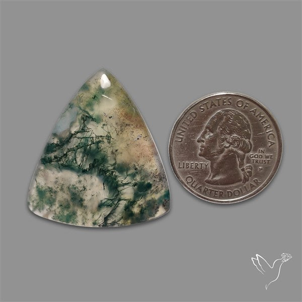 Moss Agate Cabochon