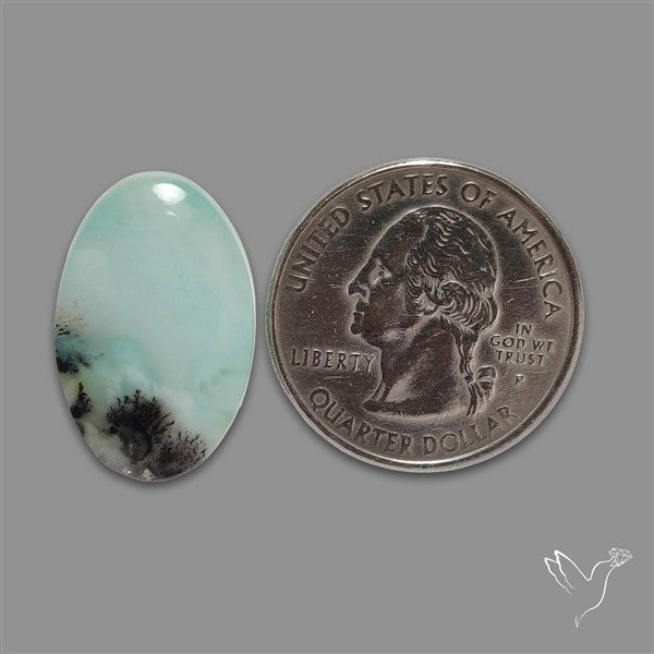 Peruvian Blue Opal Cabochon