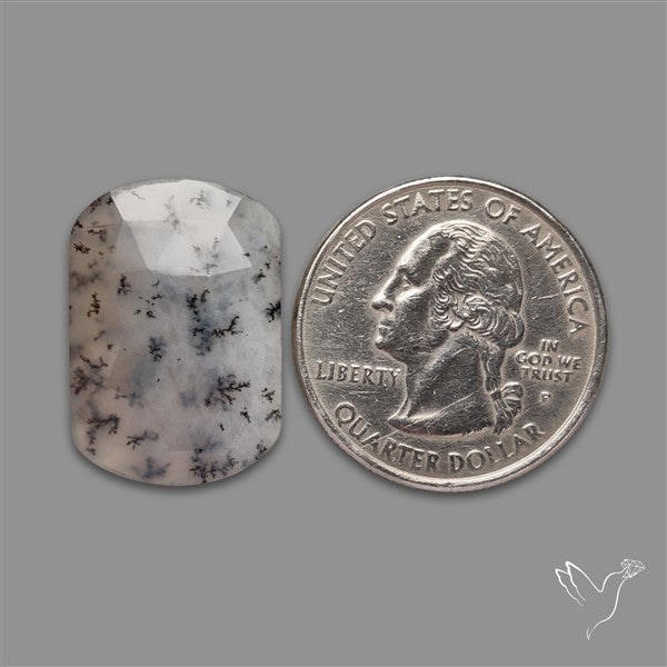 Rose Cut Dendritic Opal