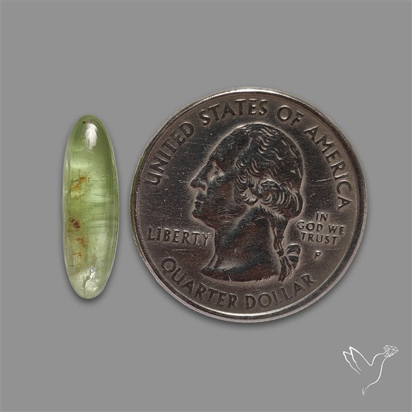Mint Green Kyanite Cabochon