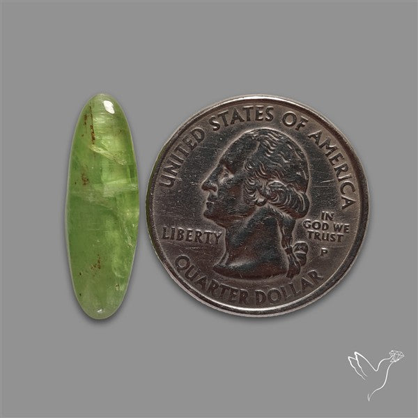 Mint Green Kyanite Cabochon