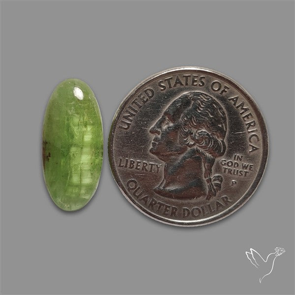 Mint Green Kyanite Cabochon