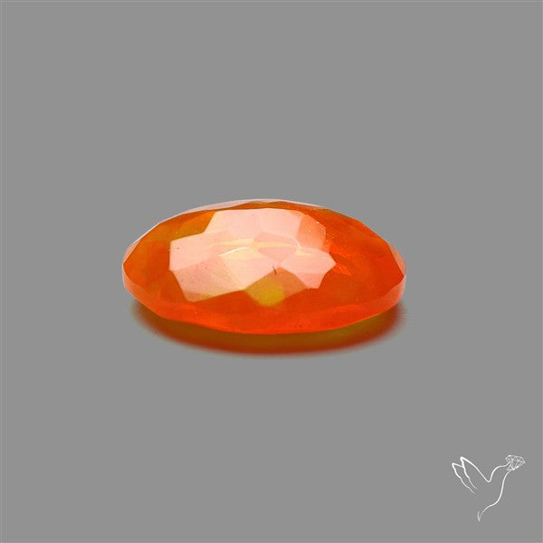 Faceted Mexican Fire Opal