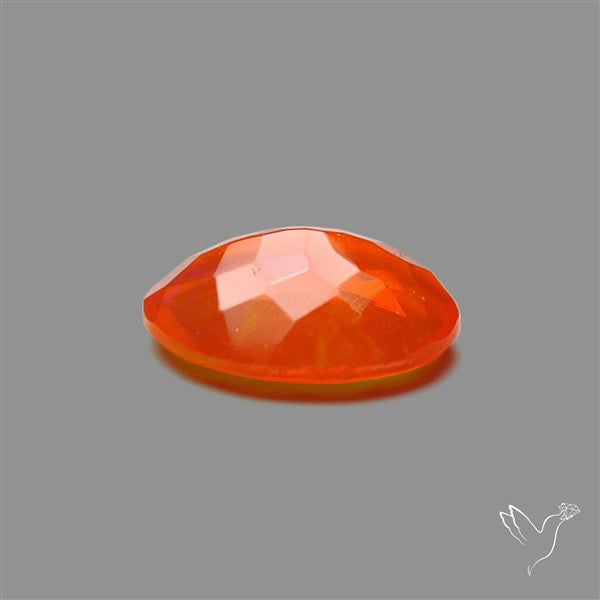 Faceted Mexican Fire Opal