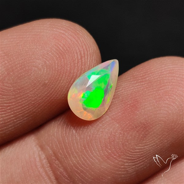 AAA Faceted Ethiopian Welo Opal