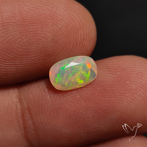 AAA Faceted Ethiopian Welo Opal