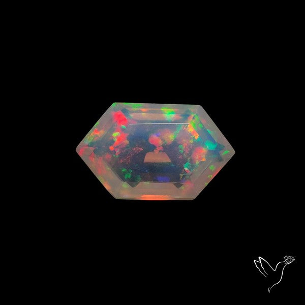 AAA Faceted Ethiopian Welo Opal