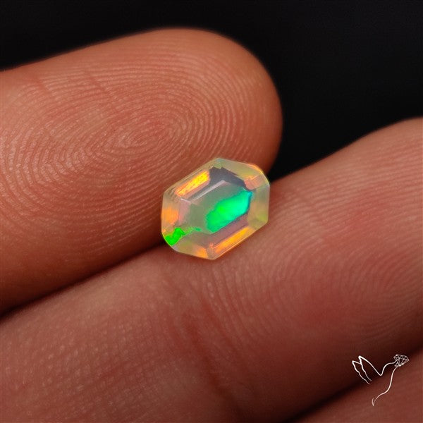 AAA Faceted Ethiopian Welo Opal