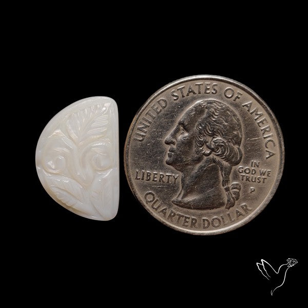 Mother Of Pearl Mughal Carving