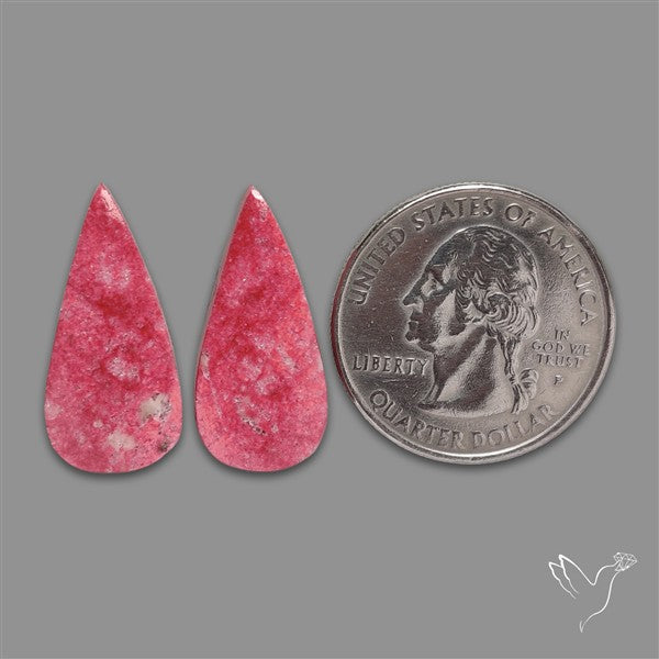 Pink Thulite Pair