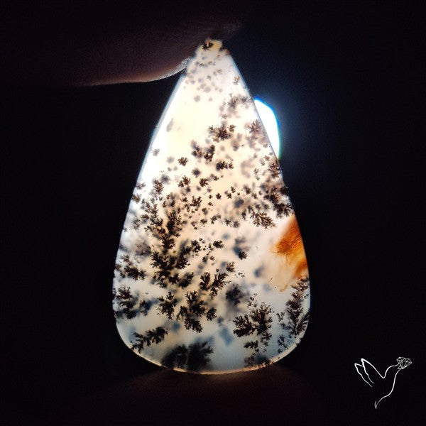 Russian Dendritic Agate Cabochon