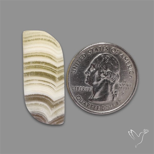 Yellow Lace Calcite Cabochon