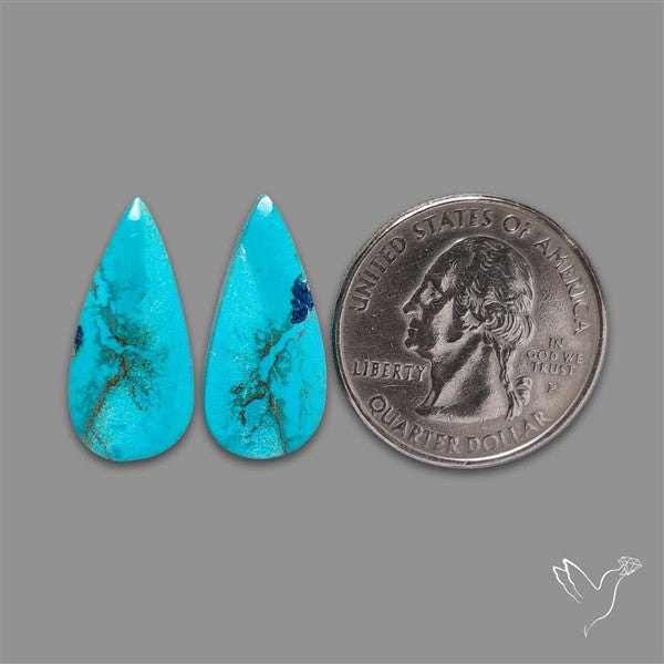 Chrysocolla Pair