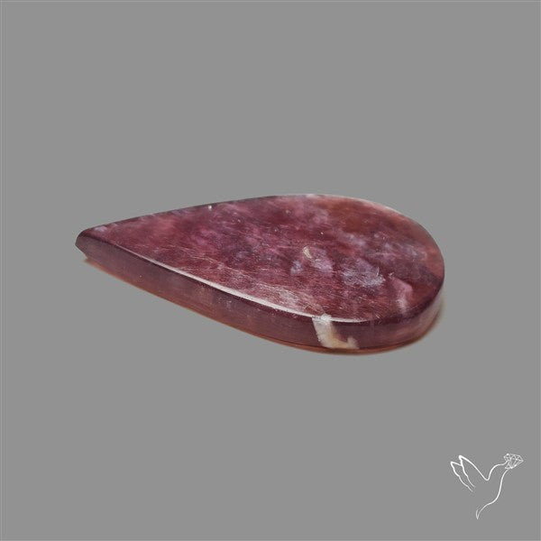 Purple Gem Lepidolite Mica Cabochon High Grade