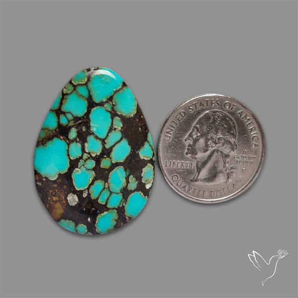 Selected Hubei Turquoise Cabochon