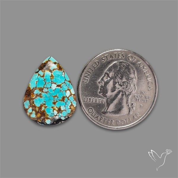Selected Hubei Turquoise Cabochon
