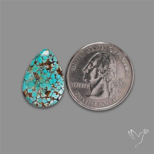 Selected Hubei Turquoise Cabochon