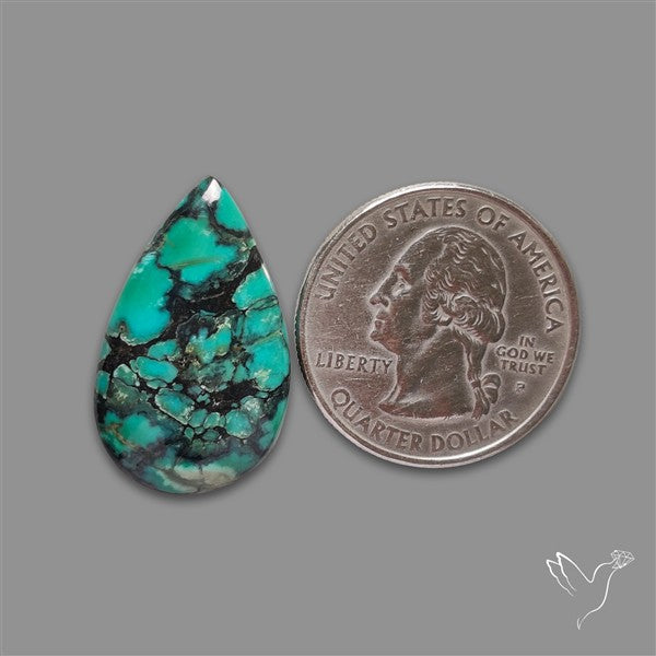 Selected Hubei Turquoise Cabochon