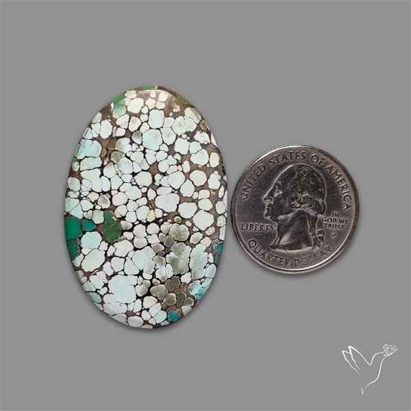 Selected Hubei Turquoise Cabochon