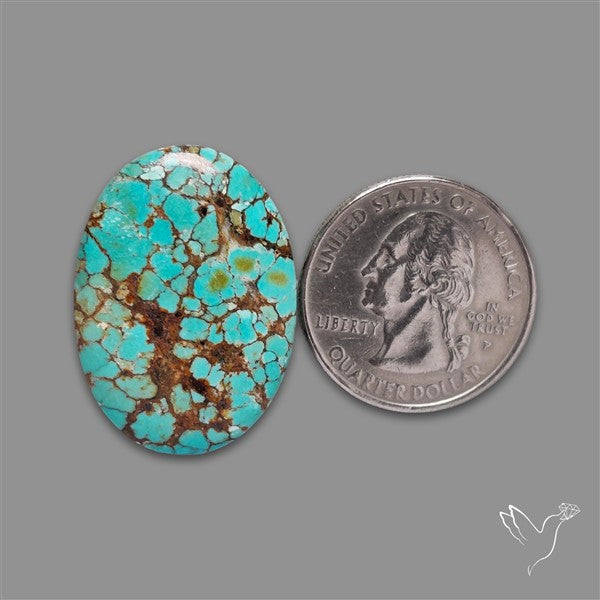 Selected Hubei Turquoise Cabochon