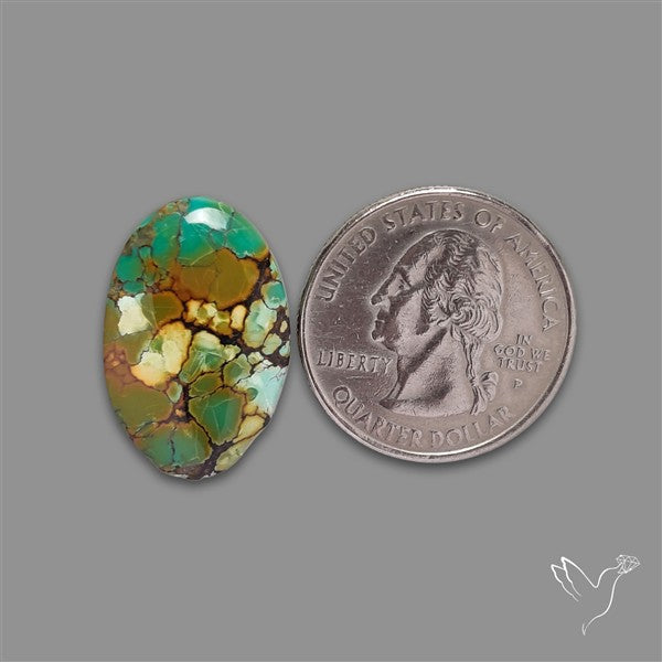 Selected Hubei Turquoise Cabochon