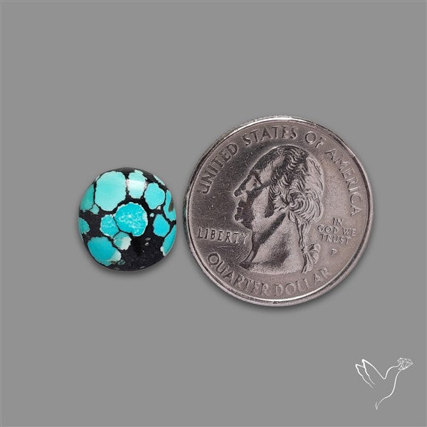 Selected Hubei Turquoise Cabochon