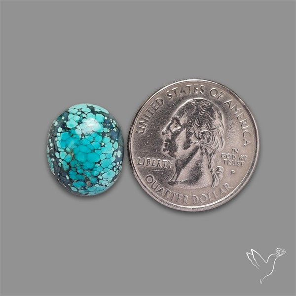 Selected Hubei Turquoise Cabochon