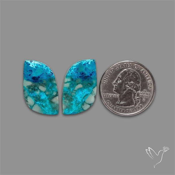 Shattuckite Pair