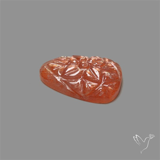 Sunstone Mughal Carving Meteor Shower Sunstone