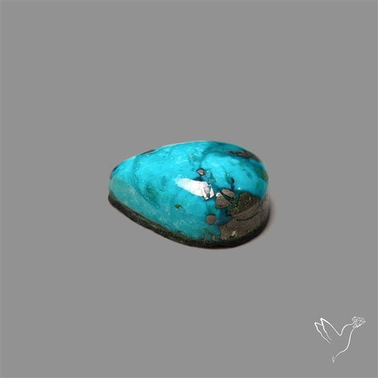 Morenci Mines Turquoise Cabochon (backed)