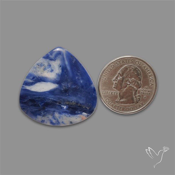 Sunset Sodalite Cabochon