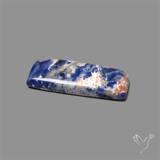 Sunset Sodalite Cabochon