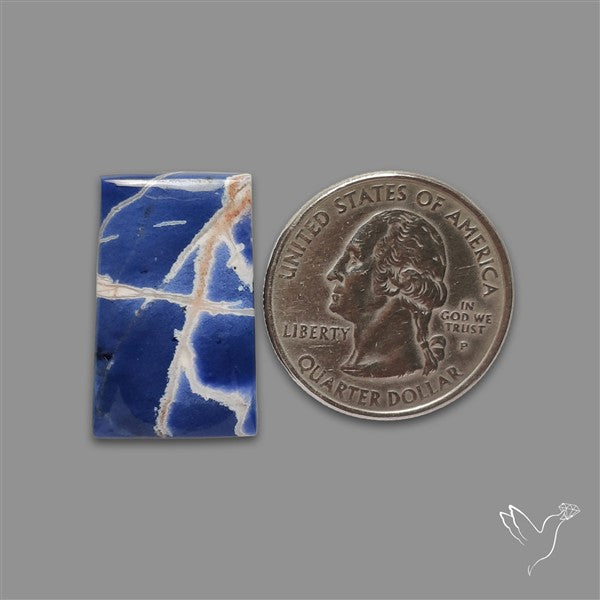 Sunset Sodalite Cabochon