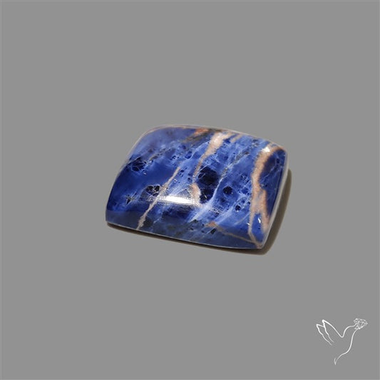 Sunset Sodalite Cabochon