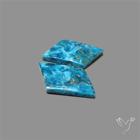 Sky Blue Apatite Pair