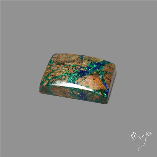 Morenci Azurite Malachite Cabochon