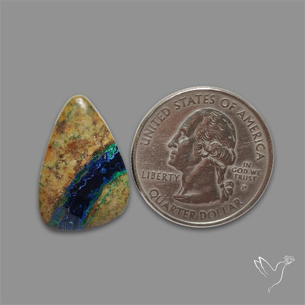Morenci Azurite Malachite Cabochon
