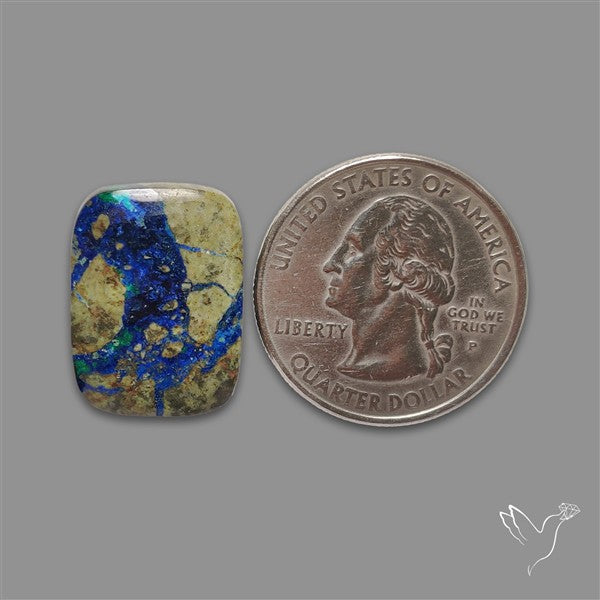 Morenci Azurite Malachite Cabochon