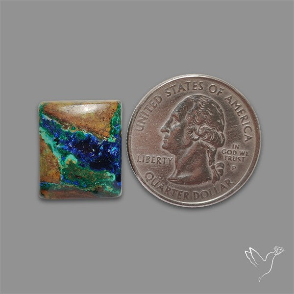 Morenci Azurite Malachite Cabochon