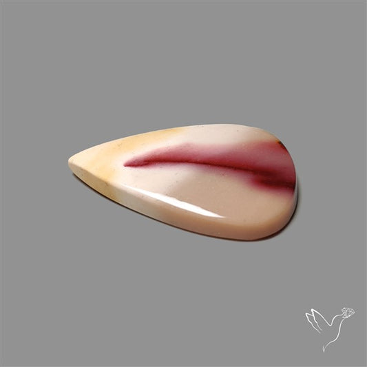 Rare Pink Web Mookaite Cabochon