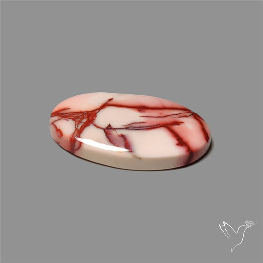 Rare Pink Web Mookaite Cabochon