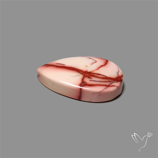 Rare Pink Web Mookaite Cabochon