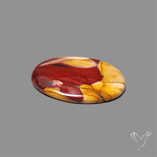 Rare Pink Web Mookaite Cabochon